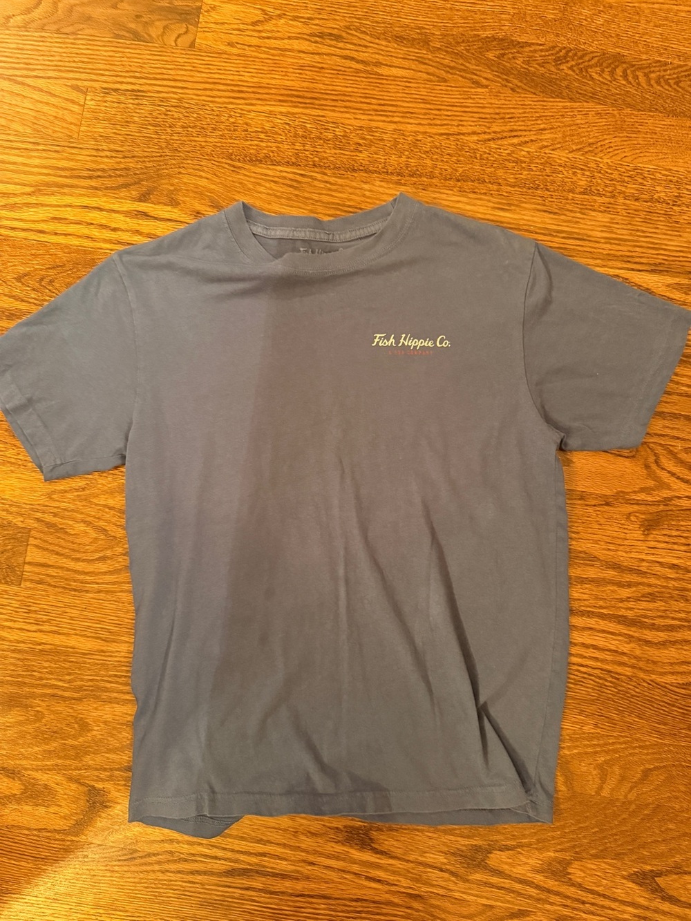 Fish Hippie Boys Navy Short-Sleeve Crew Tee